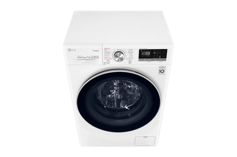 LG 7.0 Kg Front Load Washing Machine, Inverter Direct Drive, 6 Motion Technology, FC1407S4W