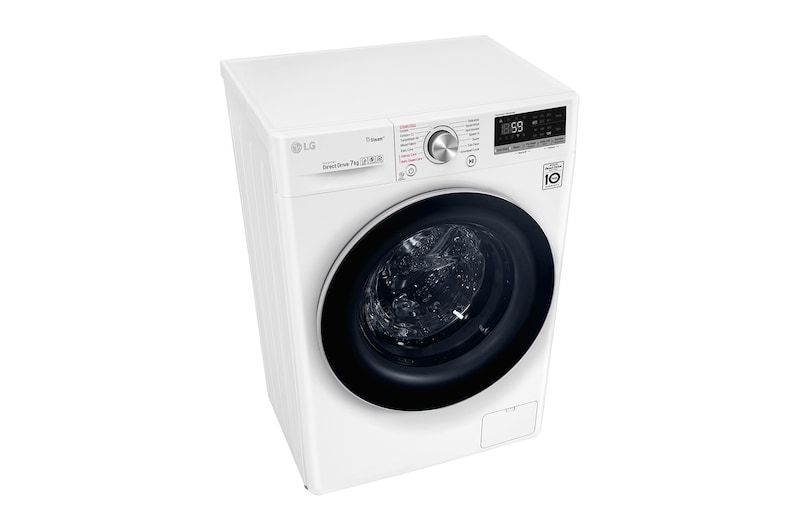 LG 7.0 Kg Front Load Washing Machine, Inverter Direct Drive, 6 Motion Technology, FC1407S4W
