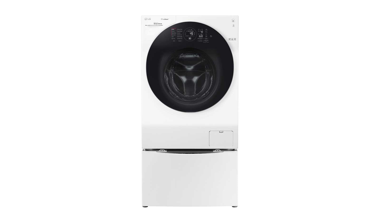 LG 12/8 Kg TWINWash™ Front Load Washing Machine with Smart Wi-Fi, FG1612H2W