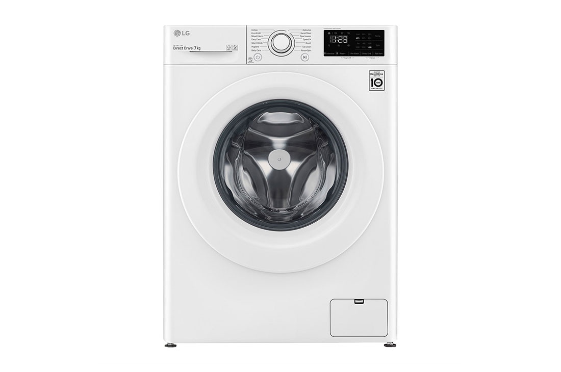 LG 7KG Front Load Washing Machine with TurboWash, FV1207S5W