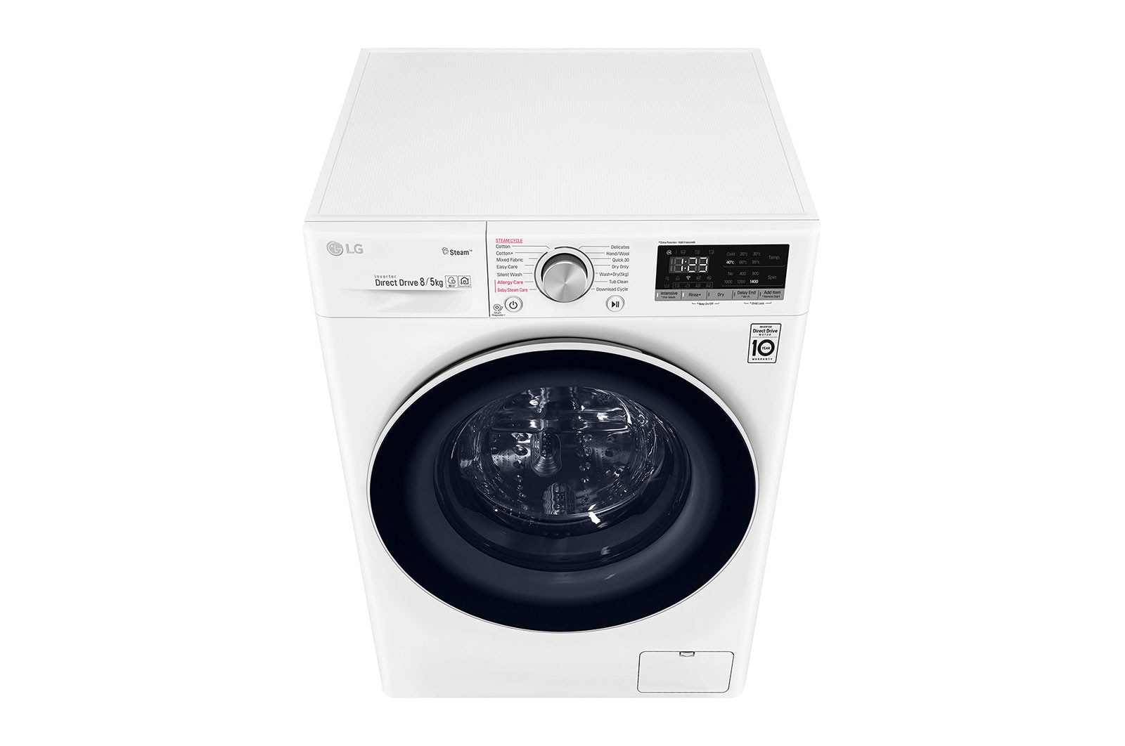 LG 8/5KG Front Load Combo Washer Dryer with AIDD, FV1208D4W