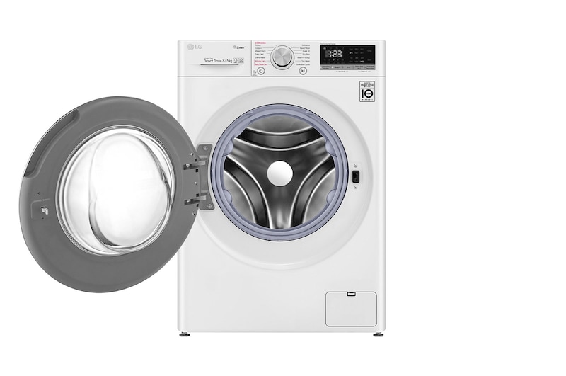 LG 8/5KG Front Load Combo Washer Dryer with AIDD, FV1208D4W