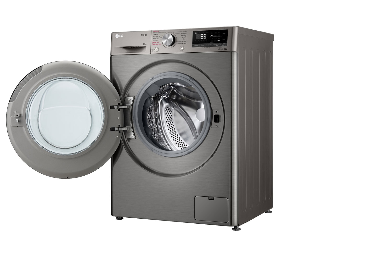 LG Front Load Washer with AI DD™ and TurboWash 360˚, FV1411S3P