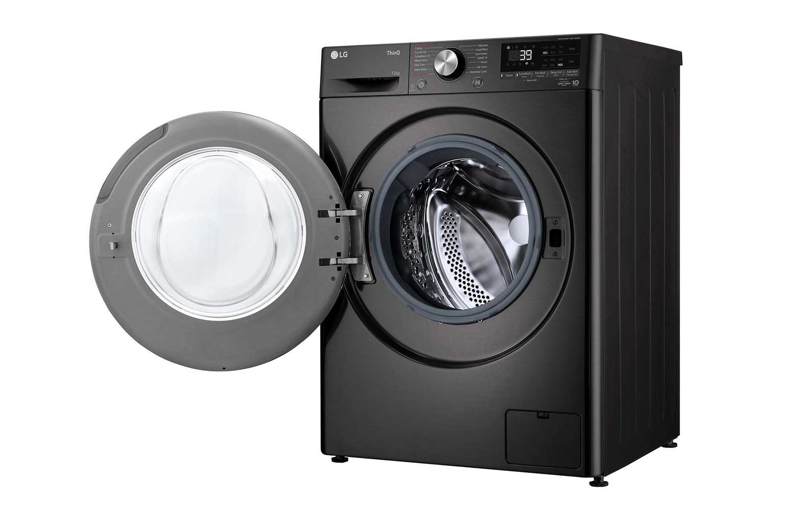 12KG Front Load Washing Machine With AIDD™ - FV1412S3B | LG PH