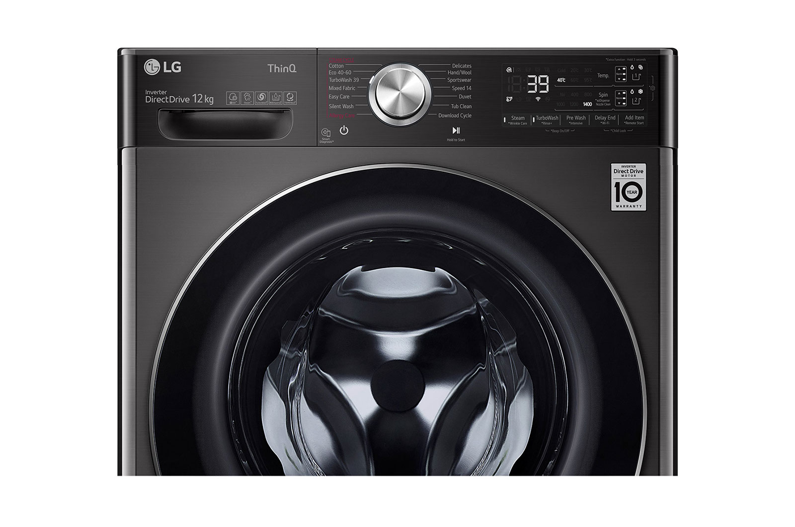 LG 13/8KG Front Load Combo Washer Dryer with AIDD, FV1413H2BA