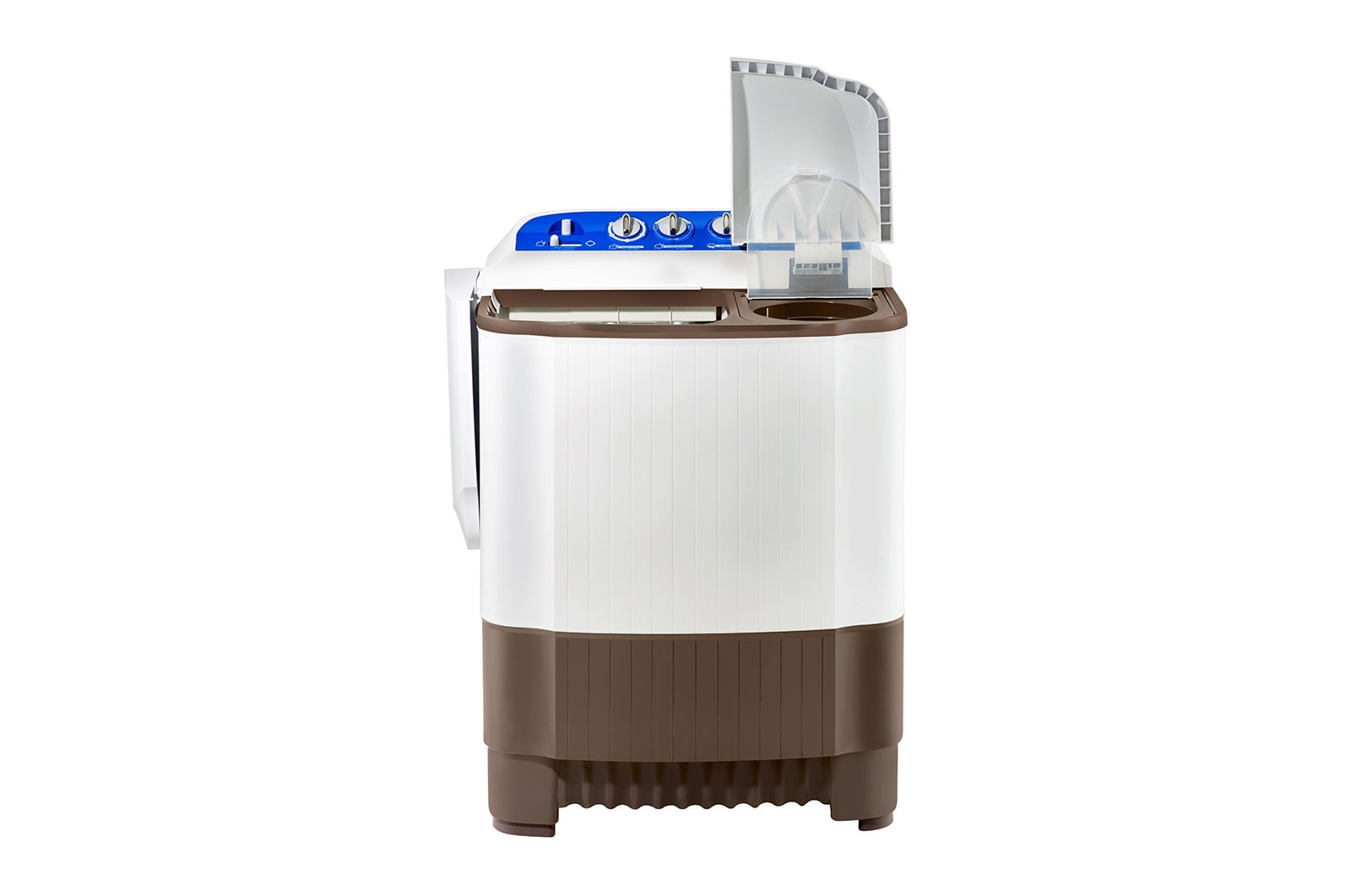 LG 6 Kg Twin Tub Washing Machine, Roller Jet Pulsator, Lint Filter, P600R