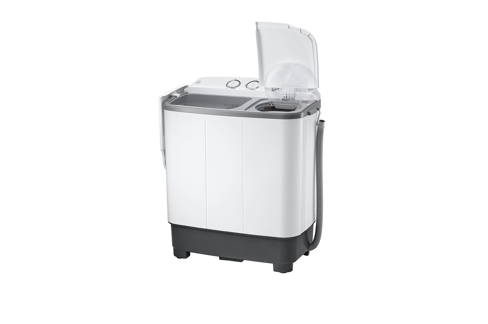 LG 7 kg Twin Tub Washing Machine, Semi Automatic with Soak Function, P700N