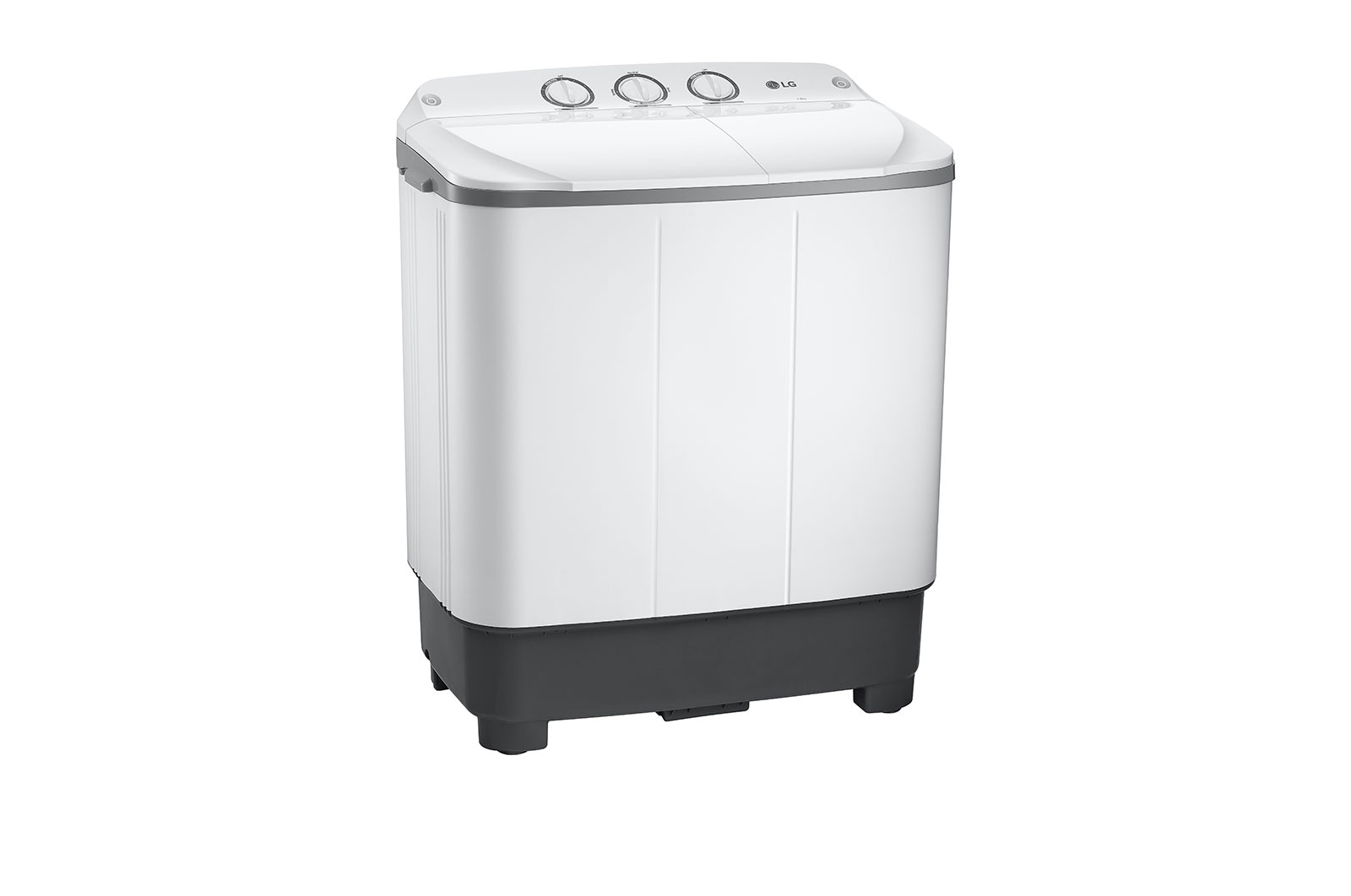 LG 7 kg Twin Tub Washing Machine, Semi Automatic with Soak Function, P700N