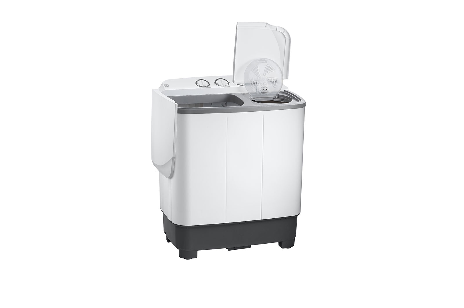 LG 7 kg Twin Tub Washing Machine, Semi Automatic with Soak Function, P700N