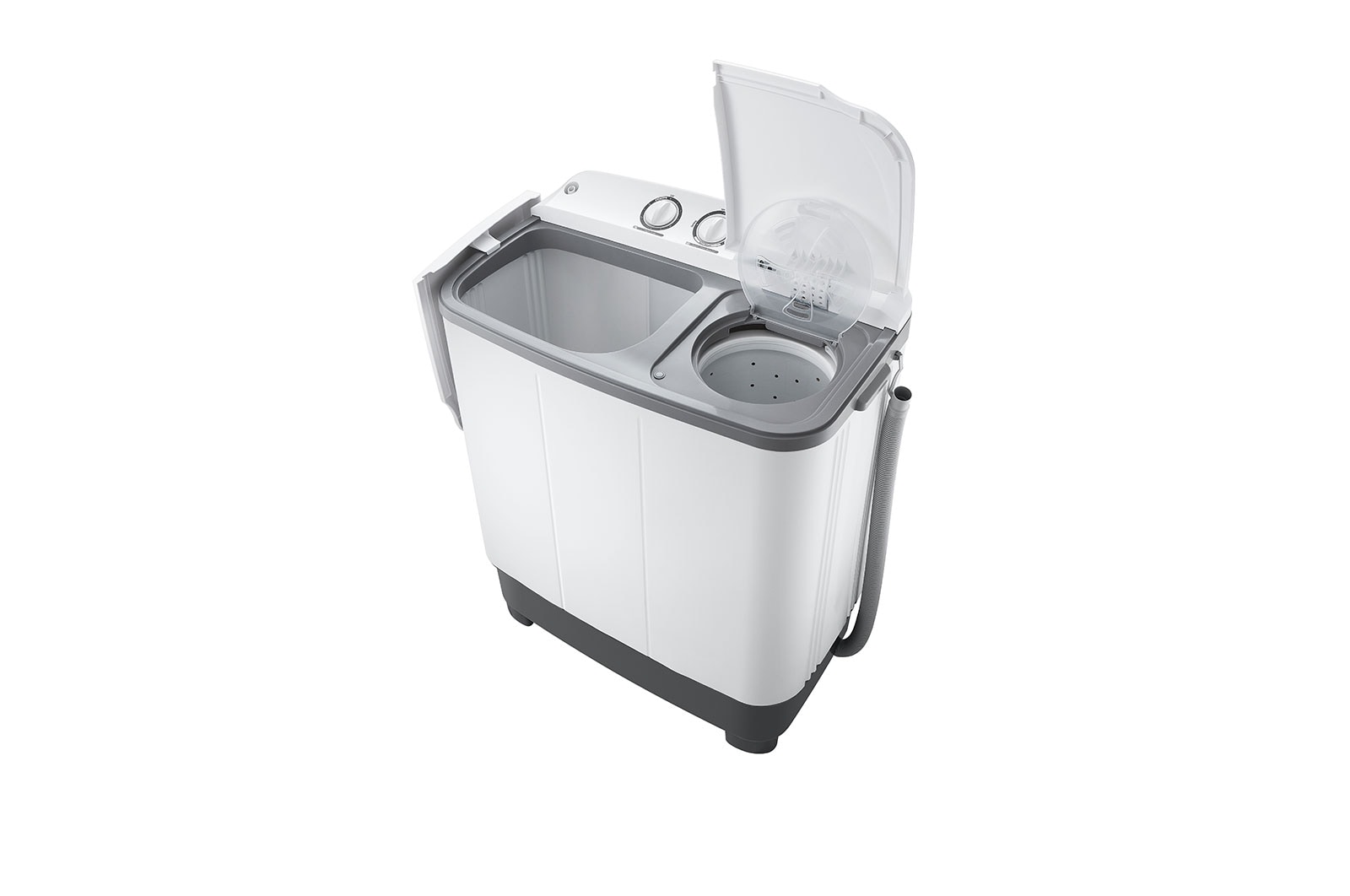 LG 7 kg Twin Tub Washing Machine, Semi Automatic with Soak Function, P700N