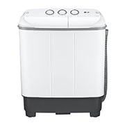 LG 7 kg Twin Tub Washing Machine, Semi Automatic with Soak Function, P700N