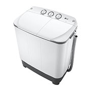 LG 7 kg Twin Tub Washing Machine, Semi Automatic with Soak Function, P700N