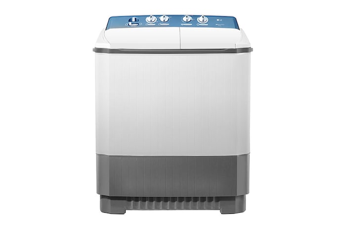 Front view of 12KG Twin Tub Washing Machine with Roller Jet Pulsator, PT1200R