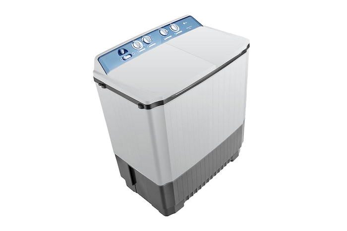 LG 12KG Twin Tub Washing Machine with Roller Jet Pulsator, PT1200R