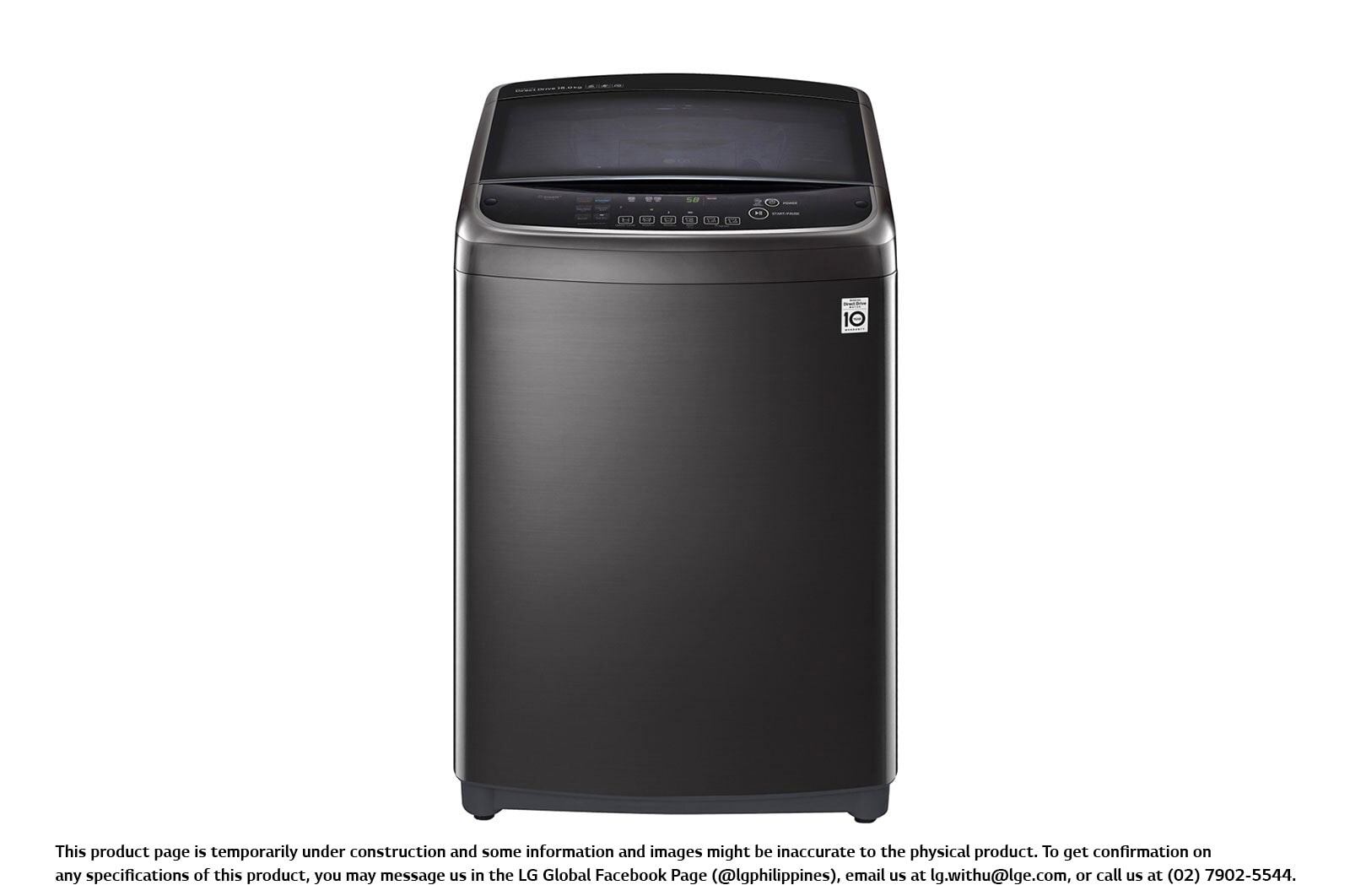 LG 13KG Top Load Washing Machine Turbo Wash, TH2113DSAK