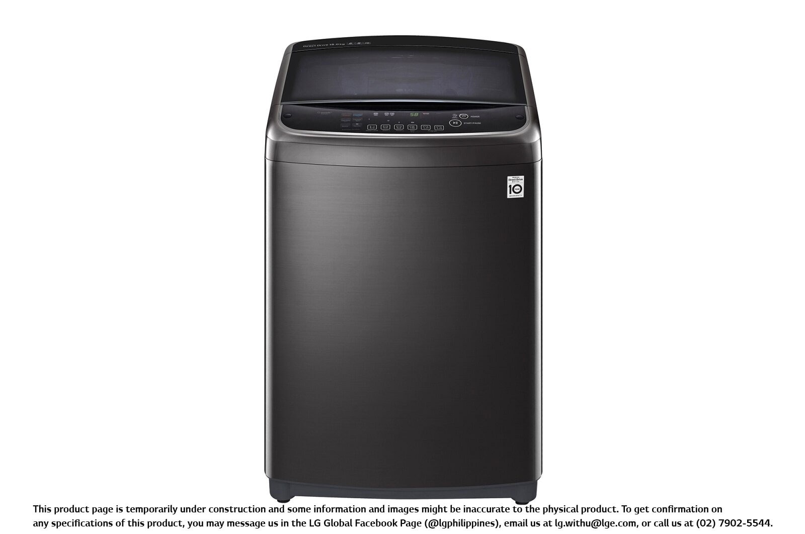 LG 19KG Top Load Washing Machine with Turbo Wash, TH2519DSAK