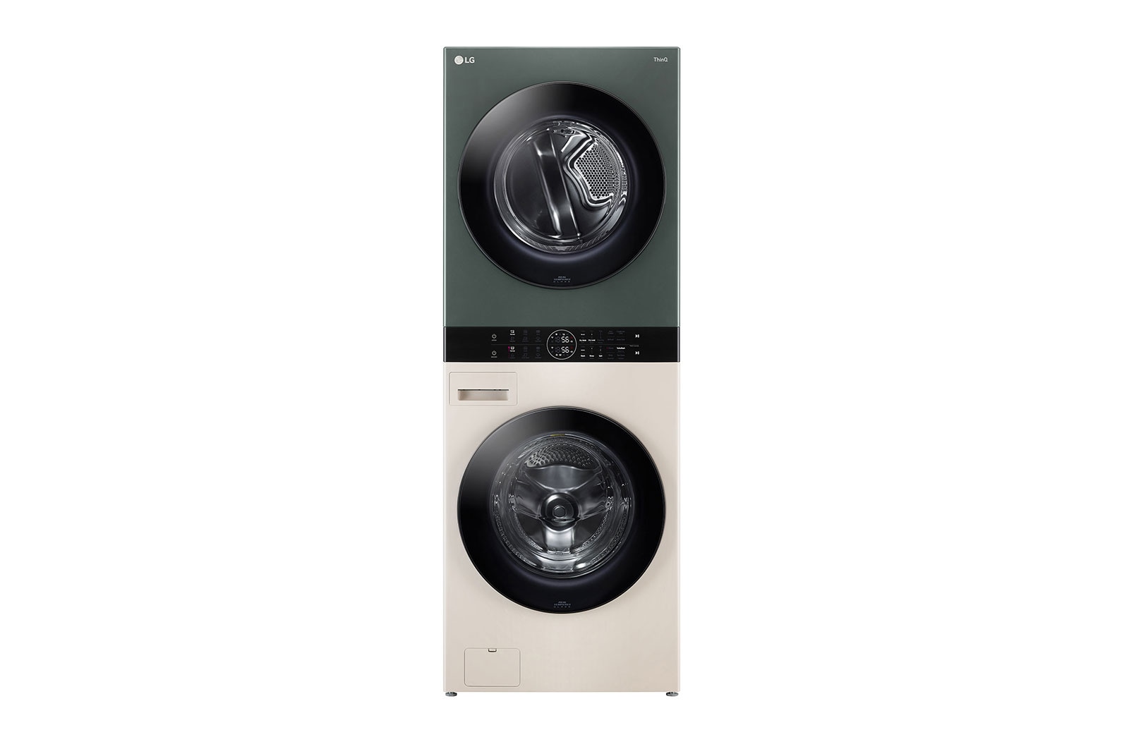 LG 14/10KG Objet WashTower™ All-In-One Stacked Washer Dryer, WT1410NHEG