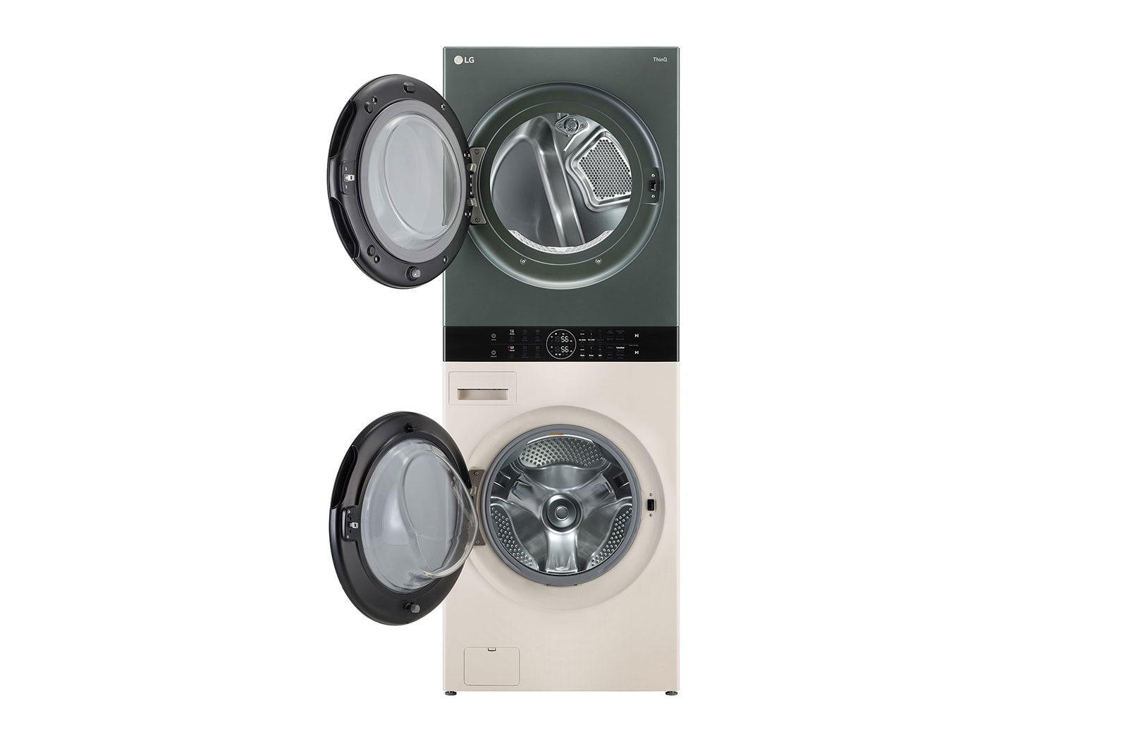 LG 14/10KG Objet WashTower™ All-In-One Stacked Washer Dryer, WT1410NHEG