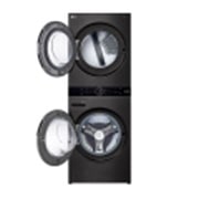 LG 21/17KG WashTower™ All-In-One Stacked Washer Dryer, WT2117NHB