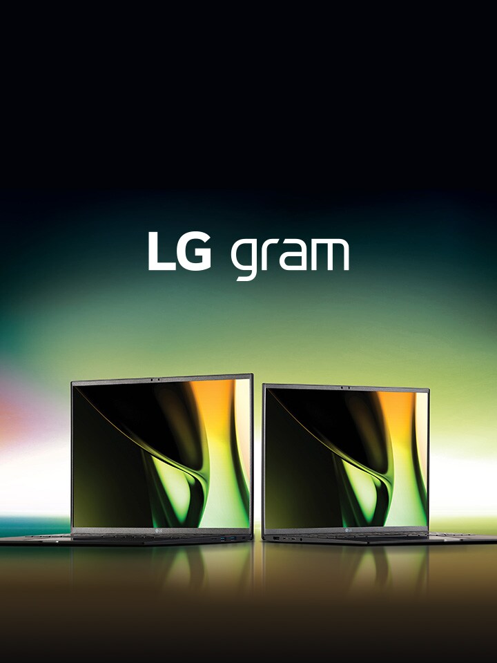 'LG gram - LG gram with powerful performance and pencil-thin lightness.