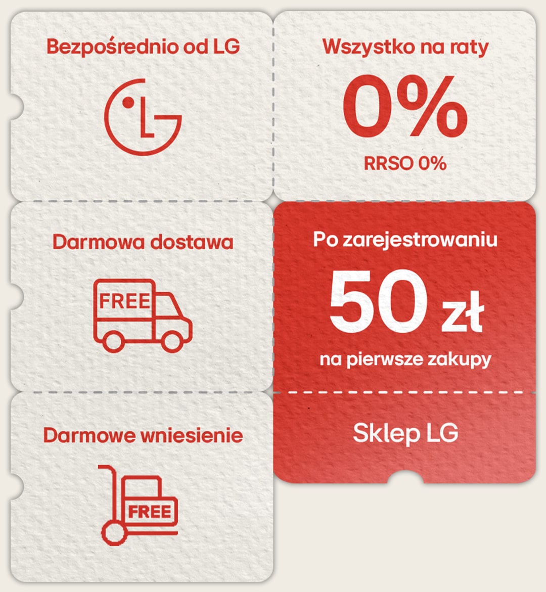 Zalety kupowania w oficjalnym Sklepie LG