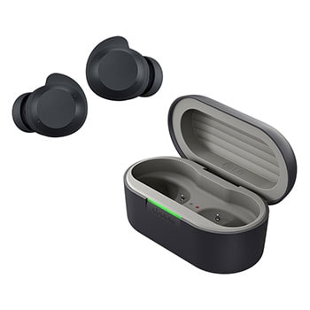 cradle rear view with earbuds apart