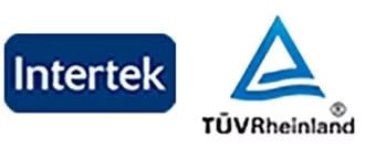 Certified by Intertek and TUVRheinland