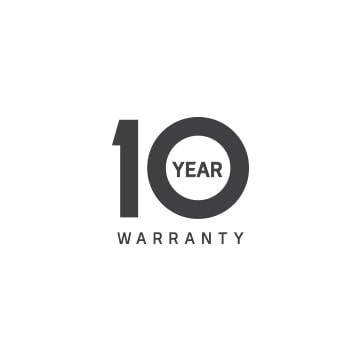 Logo 10-letniej gwarancji 