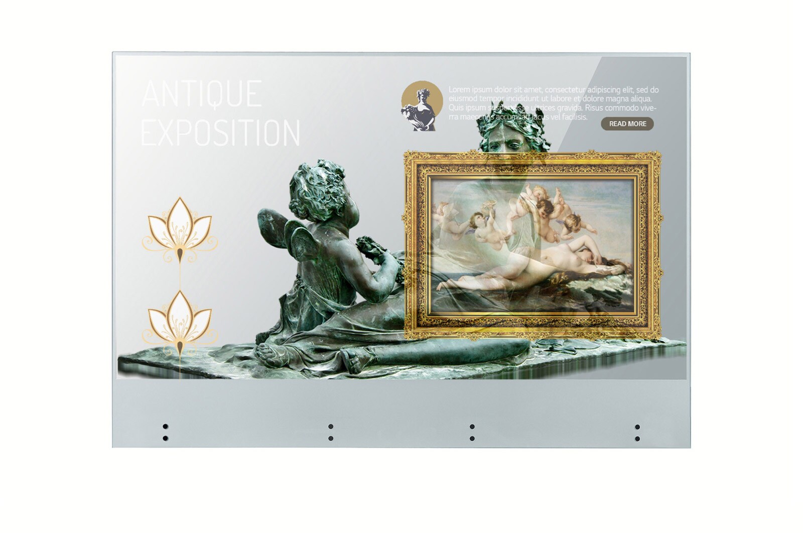 LG Transparentny OLED Touch Signage, 55EW5TF-A