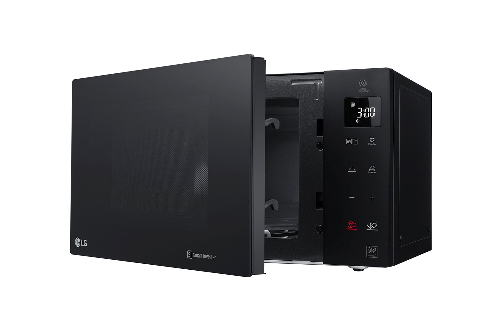 LG Kuchenka mikrofalowa LG | NeoChef™ | napęd inwerterowy | czarna | 1000W | grill | powłoka EasyClean | MH6535GIS, MH6535GIS