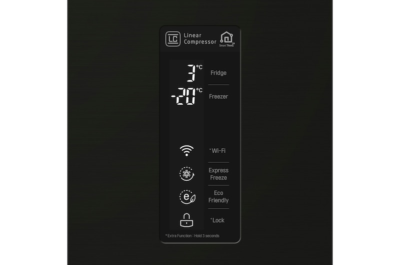 LG Lodówko-zamrażarka Combi (1.85m), GBB548BLCZH