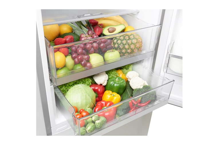 LG Lodówko-zamrażarka LG V+ 2,01m GBB60NSFFS, GBB60NSFFS