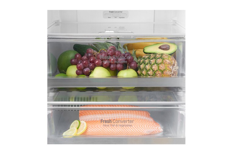 LG Lodówko-zamrażarka LG V+ 2,01m GBB60NSFFS, GBB60NSFFS