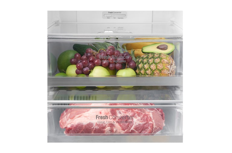 LG Lodówko-zamrażarka LG V+ 2,01m GBB60NSFFS, GBB60NSFFS