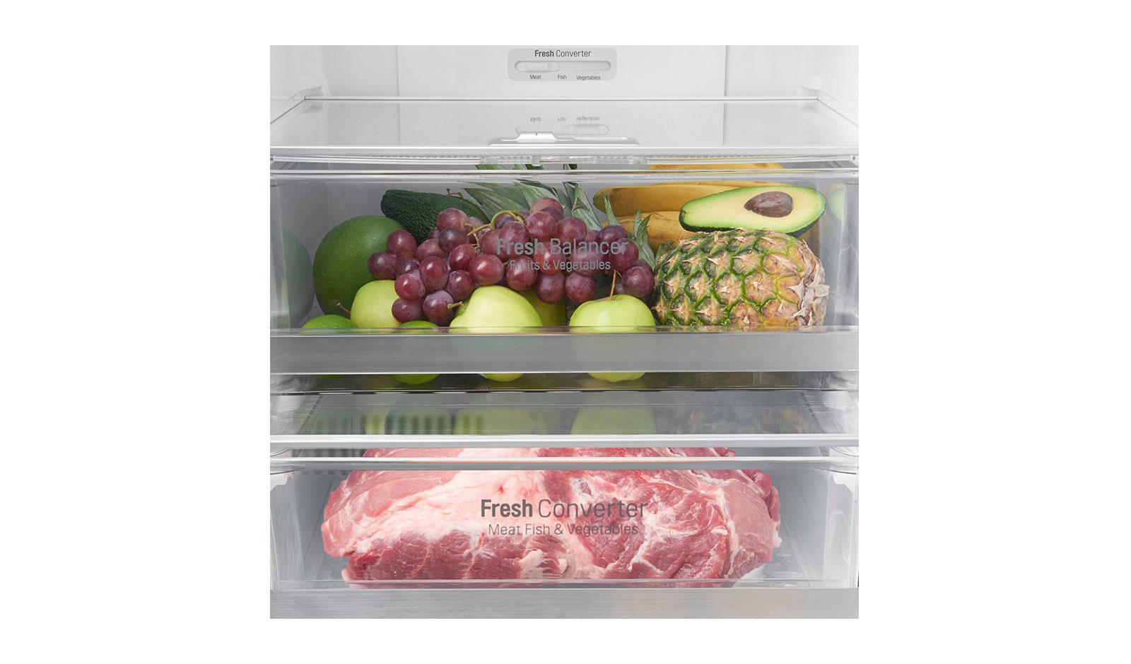 LG Lodówko-zamrażarka LG V+ 2,01m GBB60NSFFS, GBB60NSFFS