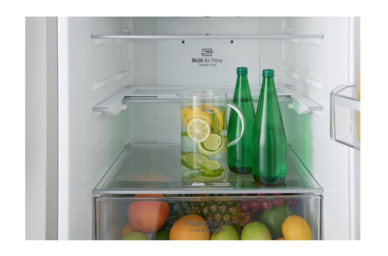 LG Lodówko-zamrażarka LG V+ 2,01m GBB60NSFFS, GBB60NSFFS