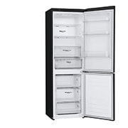 LG Lodówko-zamrażarka LG V+ | 1,86m | czarna | DoorCooling+™ | Total No Frost | 36db | LinearCooling™ | 341 L | GBF61BLHMN, GBB61BLHMN
