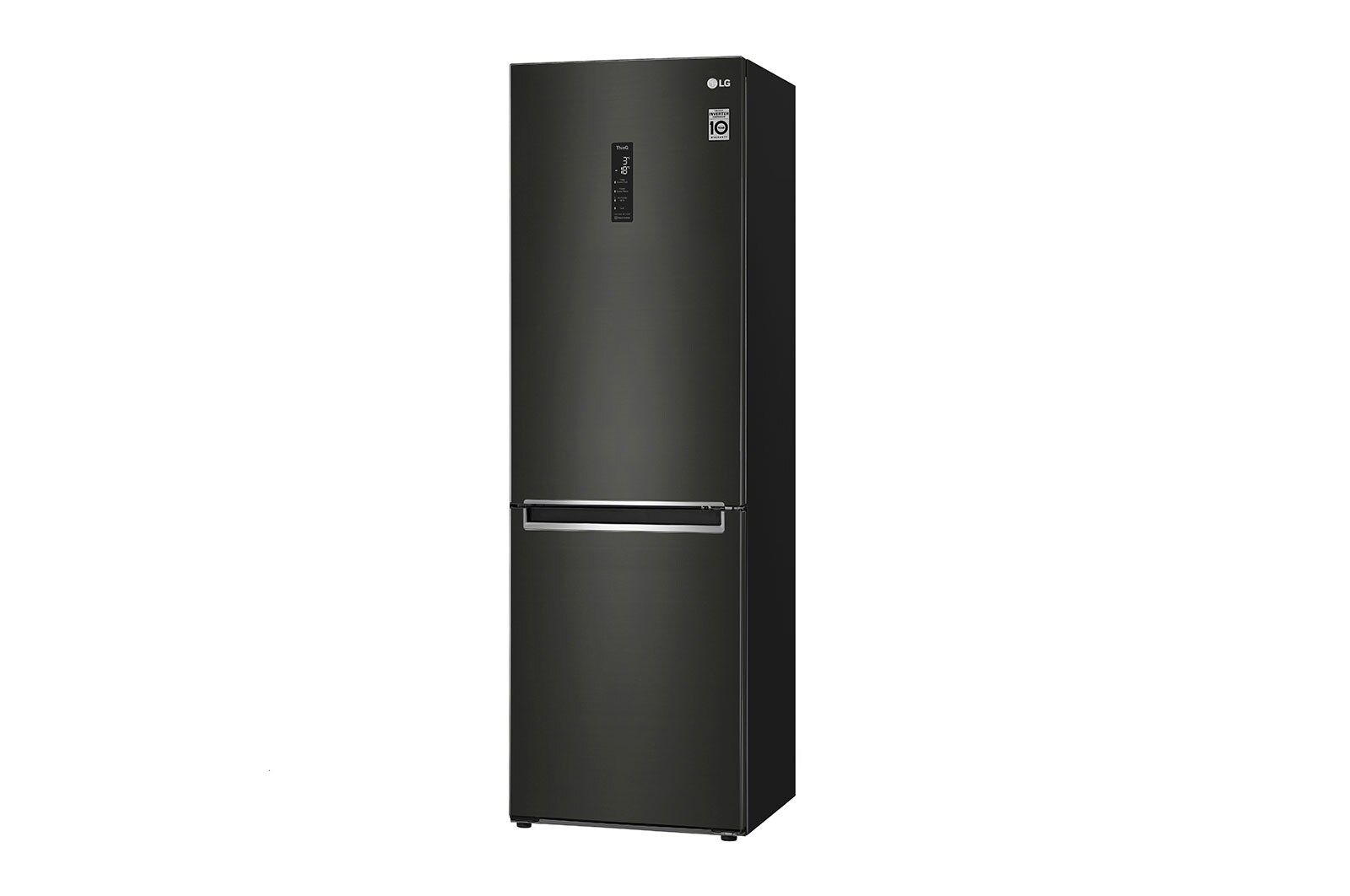 LG Lodówko-zamrażarka LG V+ | 1,86m | czarna | DoorCooling+™ | Total No Frost | 36db | LinearCooling™ | 341 L | GBF61BLHMN, GBB61BLHMN