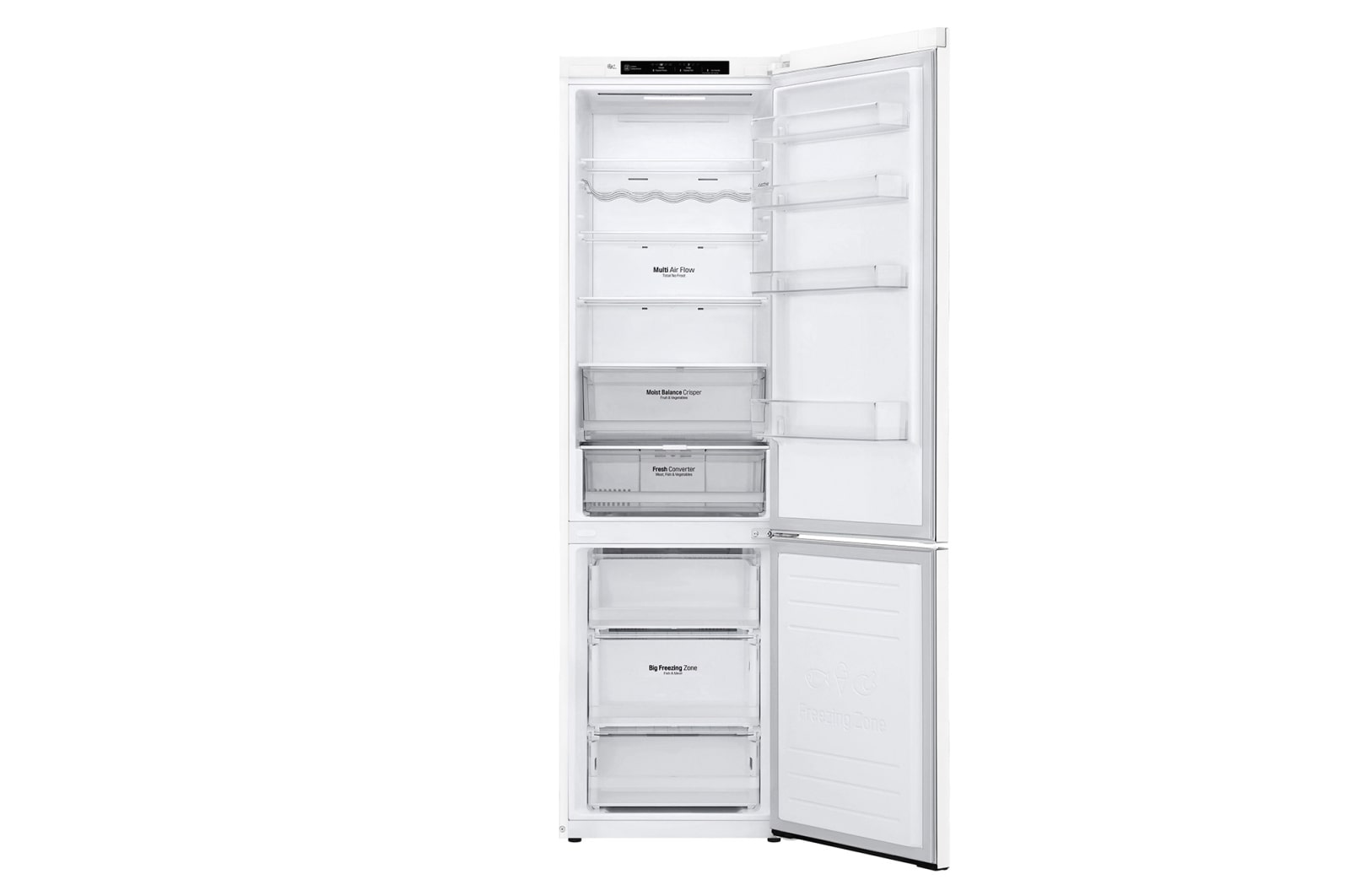 LG Lodówko-zamrażarka LG V+ 2,03m GBB62SWGFN, GBB62SWGFN