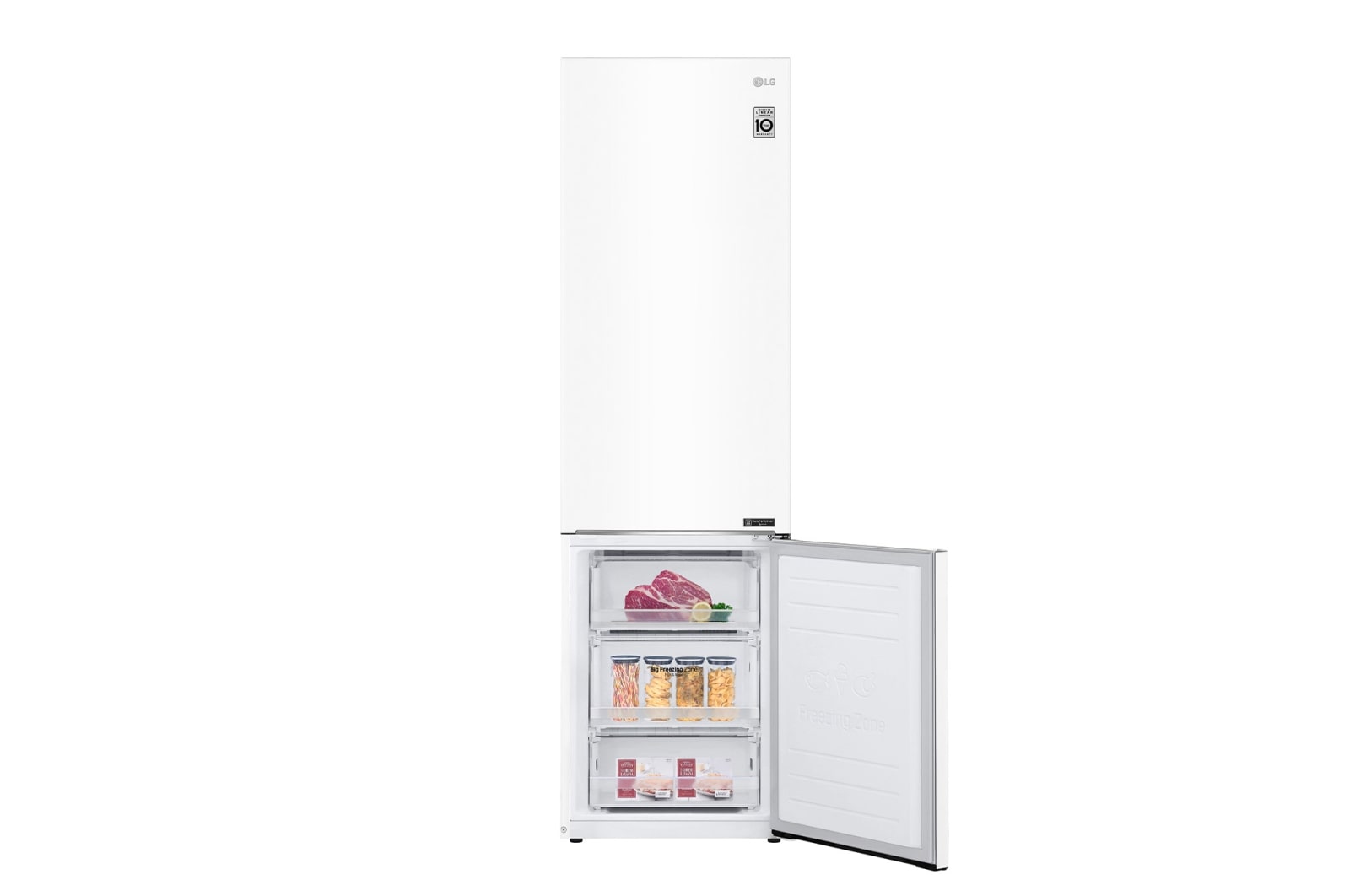 LG Lodówko-zamrażarka LG V+ 2,03m GBB62SWGFN, GBB62SWGFN