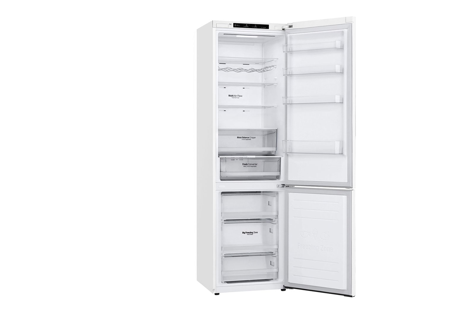 LG Lodówko-zamrażarka LG V+ 2,03m GBB62SWGGN, GBB62SWGGN