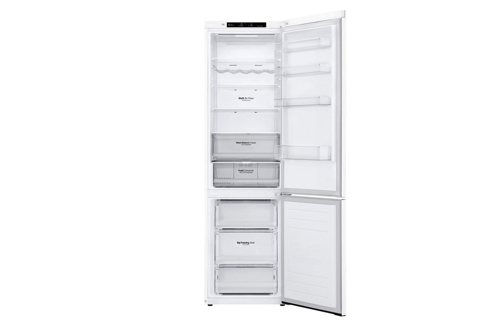 LG Lodówko-zamrażarka LG V+ 2,03m GBB62SWGGN, GBB62SWGGN