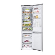 LG Lodówko-zamrażarka LG V+ | 2,03m | srebrna | klasa C | DoorCooling+™ | GBB72MBVCN1, GBB72MBVCN1