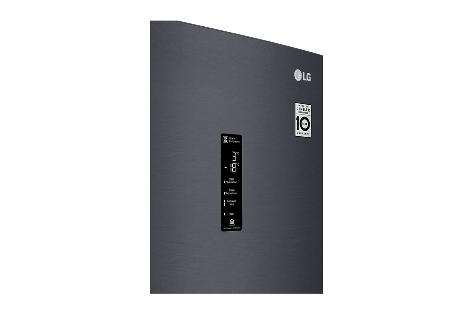 LG Lodówko-zamrażarka LG V+ | 2,03m | ThinQ | ciemny grafit mat | DoorCooling+™ | klasa D | GBB72MCDGN, GBB72MCDGN