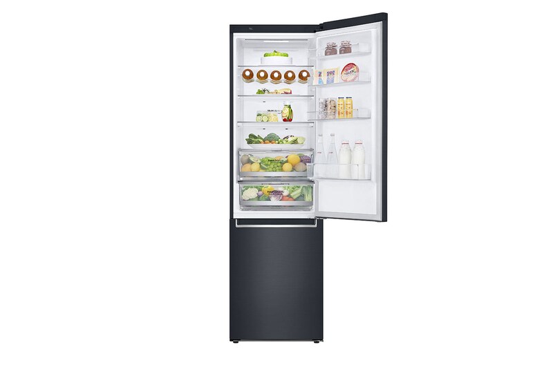 LG Lodówko-zamrażarka LG V+ | 2,03m | ThinQ | ciemny grafit mat | DoorCooling+ | Total No Frost | klasa E | GBB72MCDMN, GBB72MCDMN
