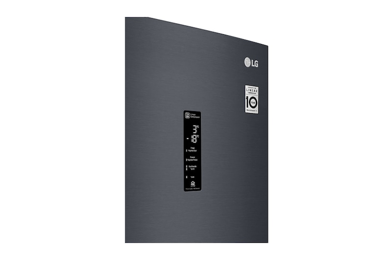 LG Lodówko-zamrażarka LG V+ | 2,03m | ThinQ | ciemny grafit mat | DoorCooling+ | Total No Frost | klasa E | GBB72MCDMN, GBB72MCDMN