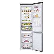 LG Lodówko-zamrażarka LG V+ | 2,03m | srebrna | DoorCooling+™ | Total No Frost | 36db | LinearCooling™ | 384 L | GBB72PZDMN, GBB72PZDMN