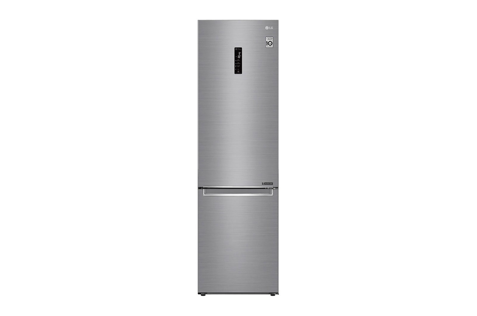 LG Lodówko-zamrażarka LG V+ | 2,03m | srebrna | DoorCooling+™ | Total No Frost | 36db | LinearCooling™ | 384 L | GBB72PZDMN, GBB72PZDMN