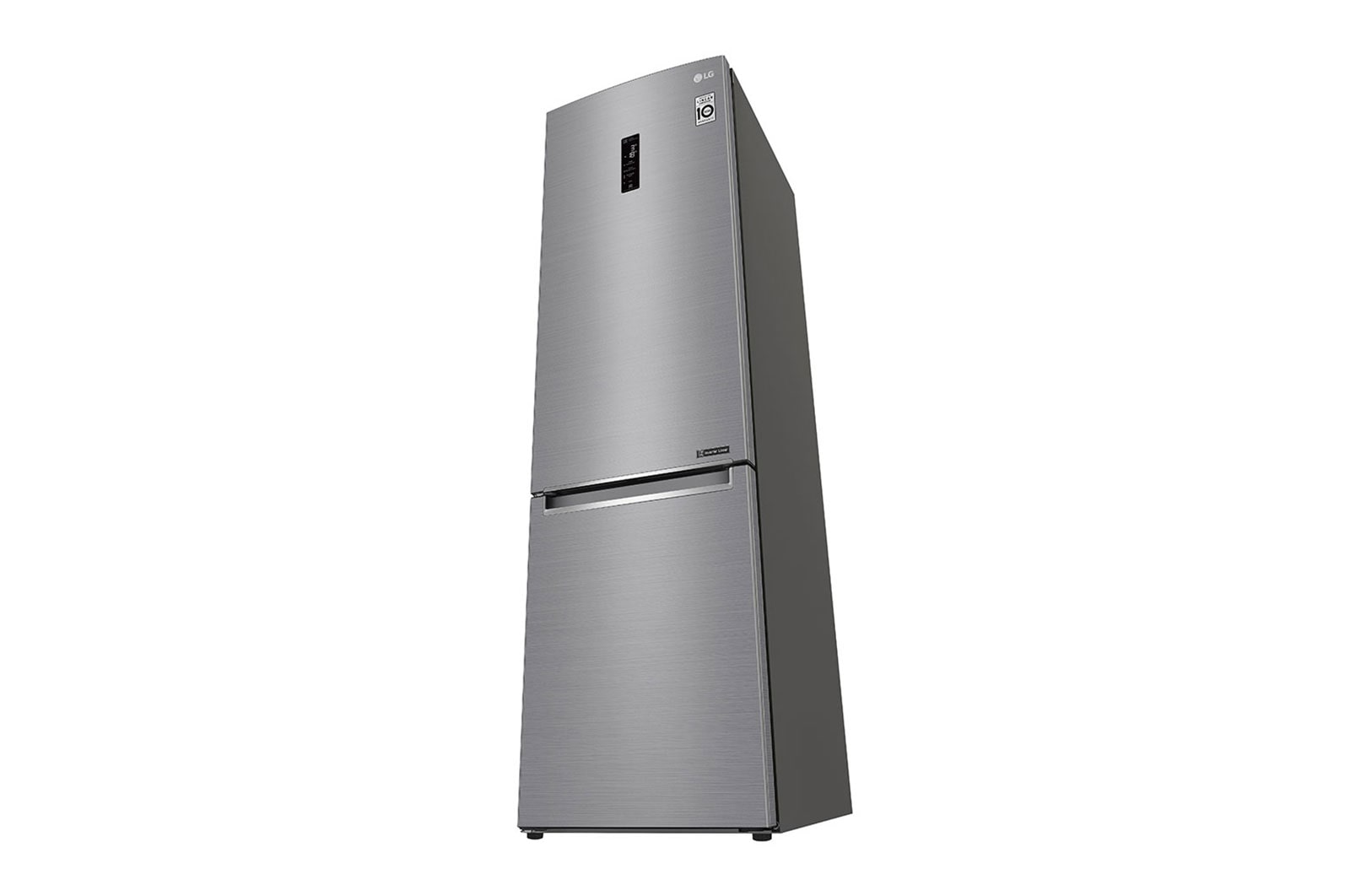 LG Lodówko-zamrażarka LG V+ | 2,03m | srebrna | DoorCooling+™ | Total No Frost | 36db | LinearCooling™ | 384 L | GBB72PZDMN, GBB72PZDMN