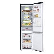 LG Lodówko-zamrażarka LG | Ciemny grafit | 2.03 m | 384 L | Klasa C | DoorCooling+ | LINEARCooling | Total No Frost | Składana półka | Półka na wino | GBB92MCACP1, GBB92MCACP1